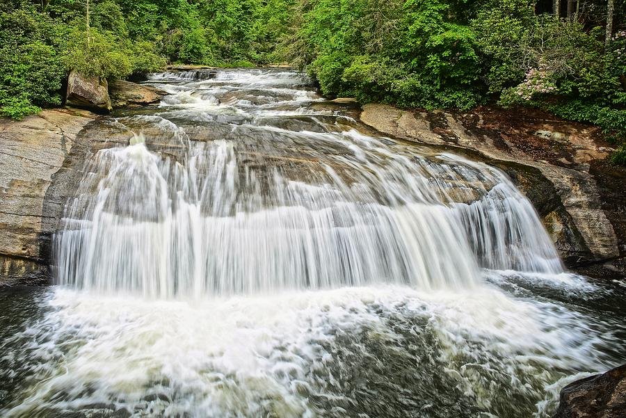 Turtleback Falls In Gorges State Park North Carolina Waterfalls