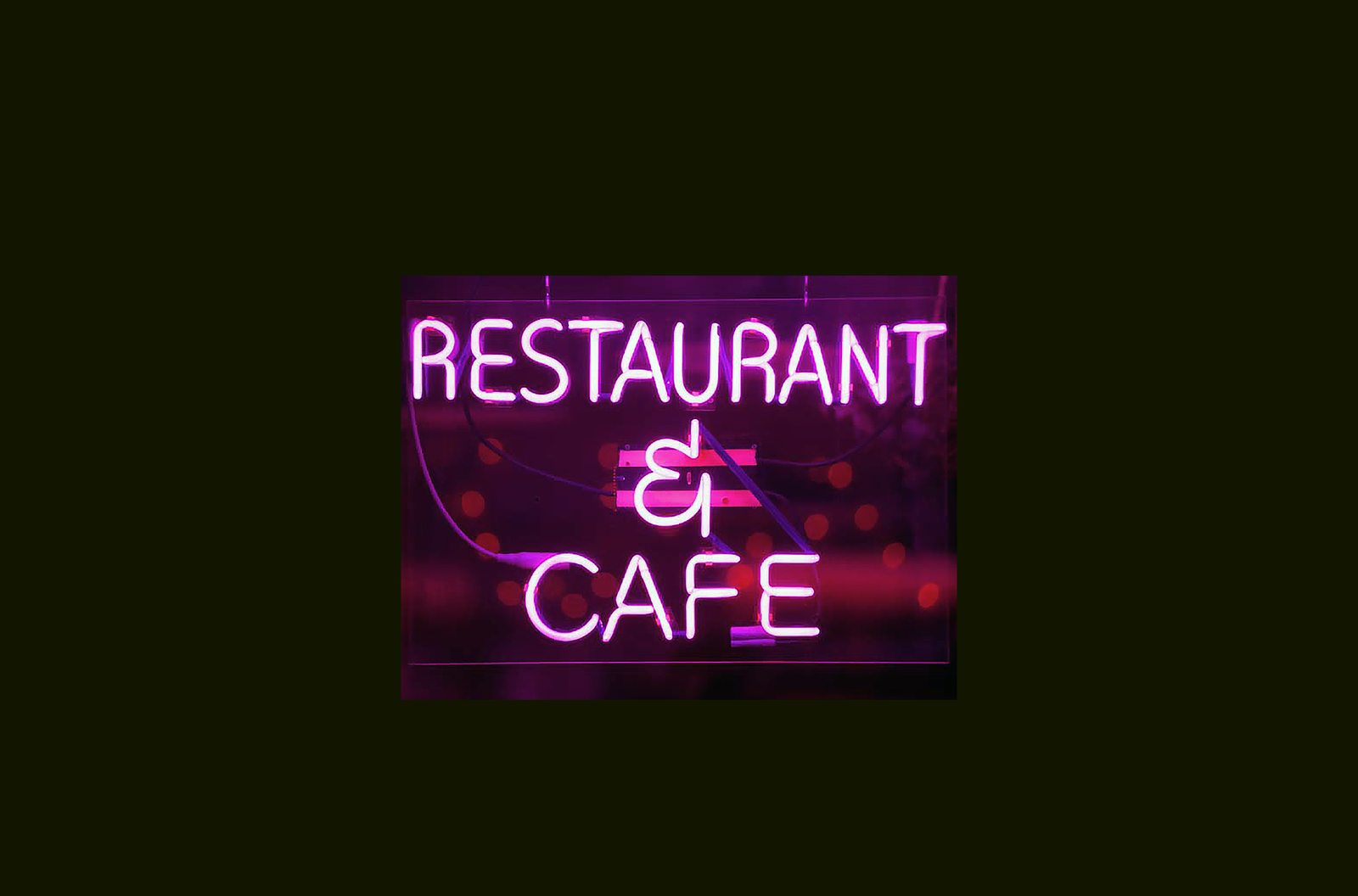 Bars Restaurant Neon Sign